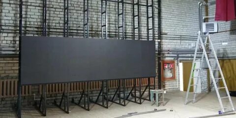 Монтаж светодиодных экранов