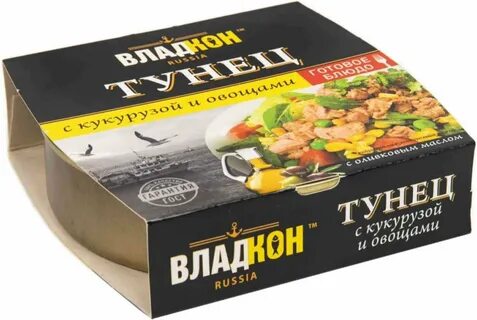 Владкон тунец с овощами