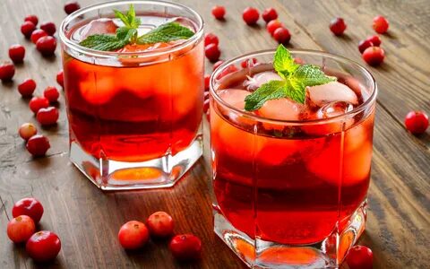Клюквенный лимонад