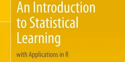 introduction to statistical learning with applications in python ...