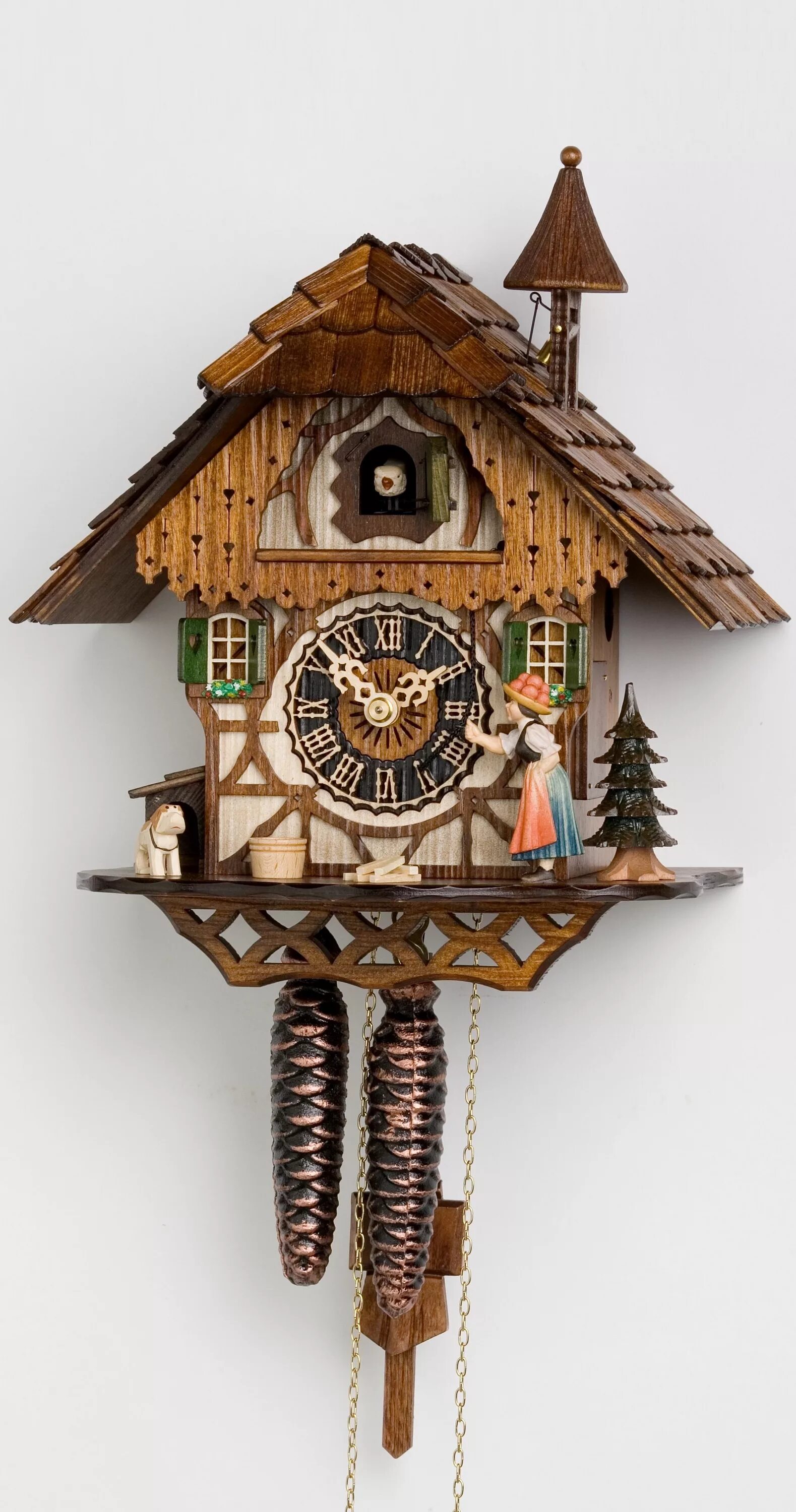 Hones Cuckoo Clock 600. Hones Cuckoo Clock model 600. Новогодние часы с кукушкой. Часы домик с кукушкой.