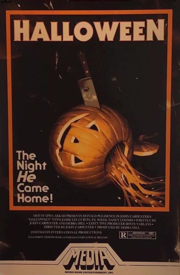 He comes in the night. Хэллоуин Джон Карпентер 1978. Дебра Хилл Хэллоуин 1978. Хэллоуин 1978 Постер. Хэллоуин 1978 -2022 постеры.