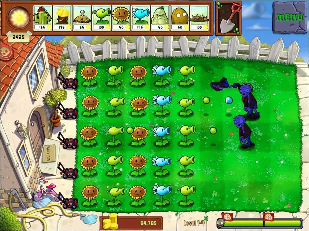 Игра поле зомби. Plants vs Zombies карта. Растения против зомби передний двор. Plants vs Zombies поле. Дом Дэйва из игры растения против зомби.