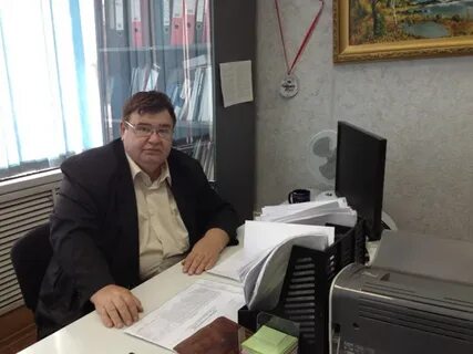 Швец в кабинете