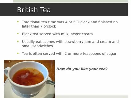 This is tea