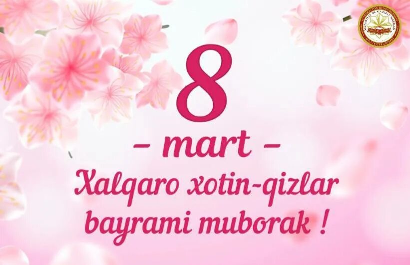 8 mart uchun she rlar