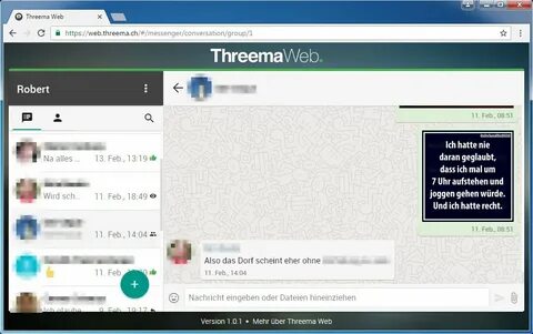 Threema web