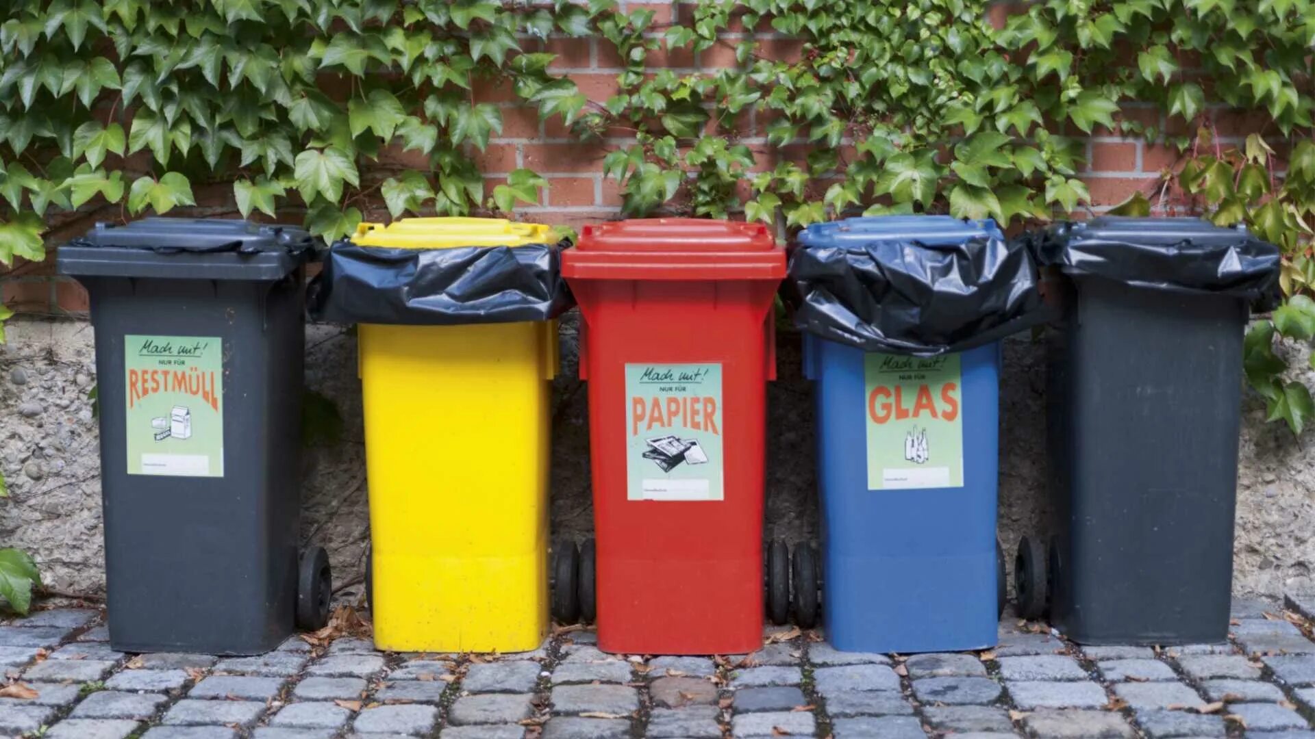 Отходы в саду. Мусорные баки. Контейнеры для мусора в Германии. Мусорные баки в Германии. Сортировка мусора в Германии.
