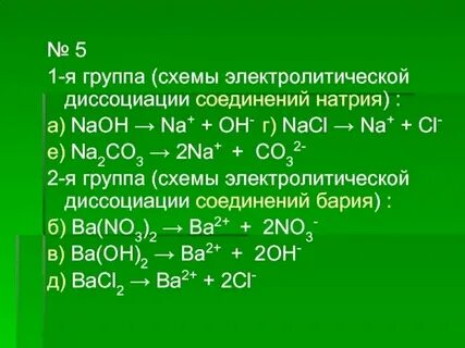 Напишите уравнения электролитической диссоциации сульфита натрия
