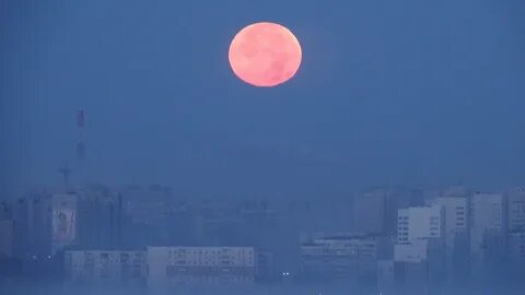 Лунное затмение барнаул
