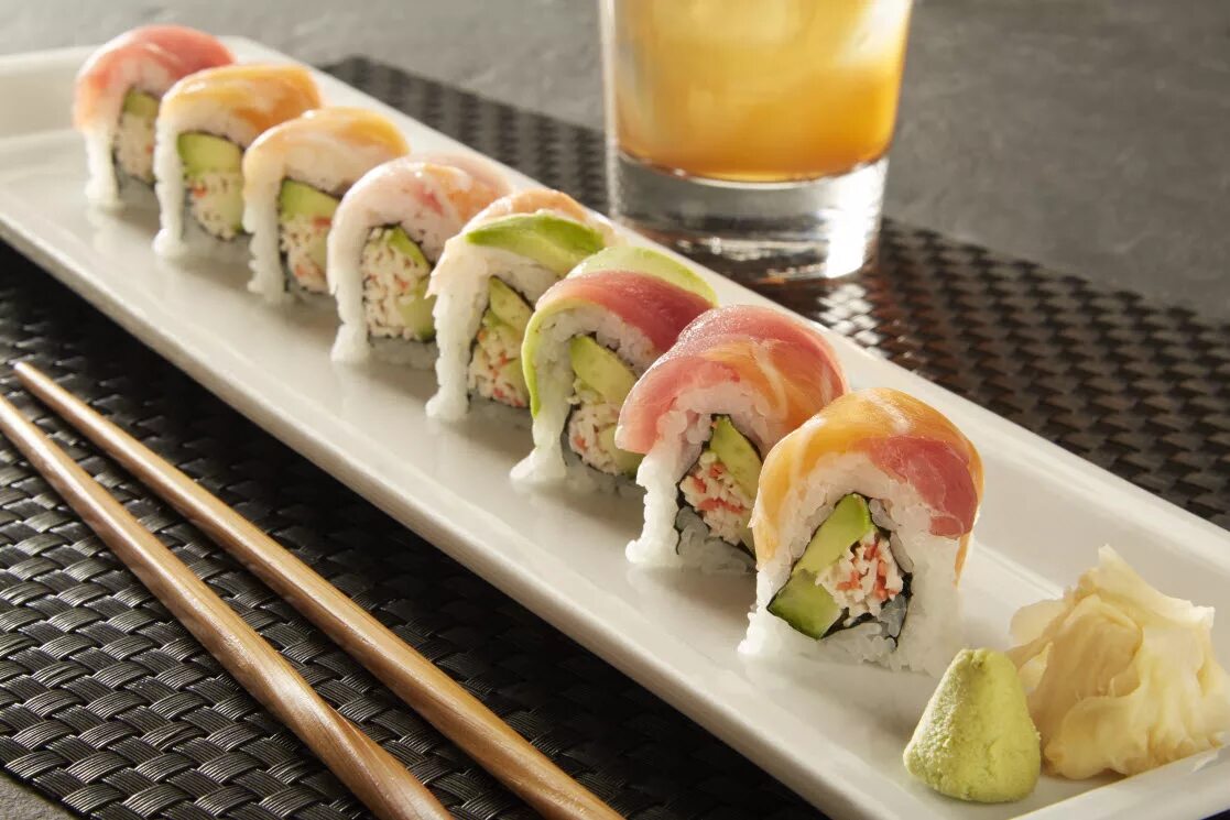 Rainbow rolls