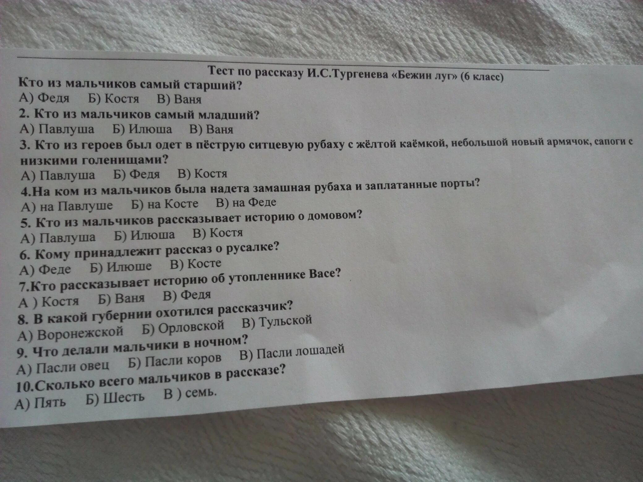 Тест по лескову 10 класс. Бежин луг тест. Тест по произведению Бежин луг. Тест по Бежин луг 6 класс. Тест по рассказу Бежин луг 6 класс.