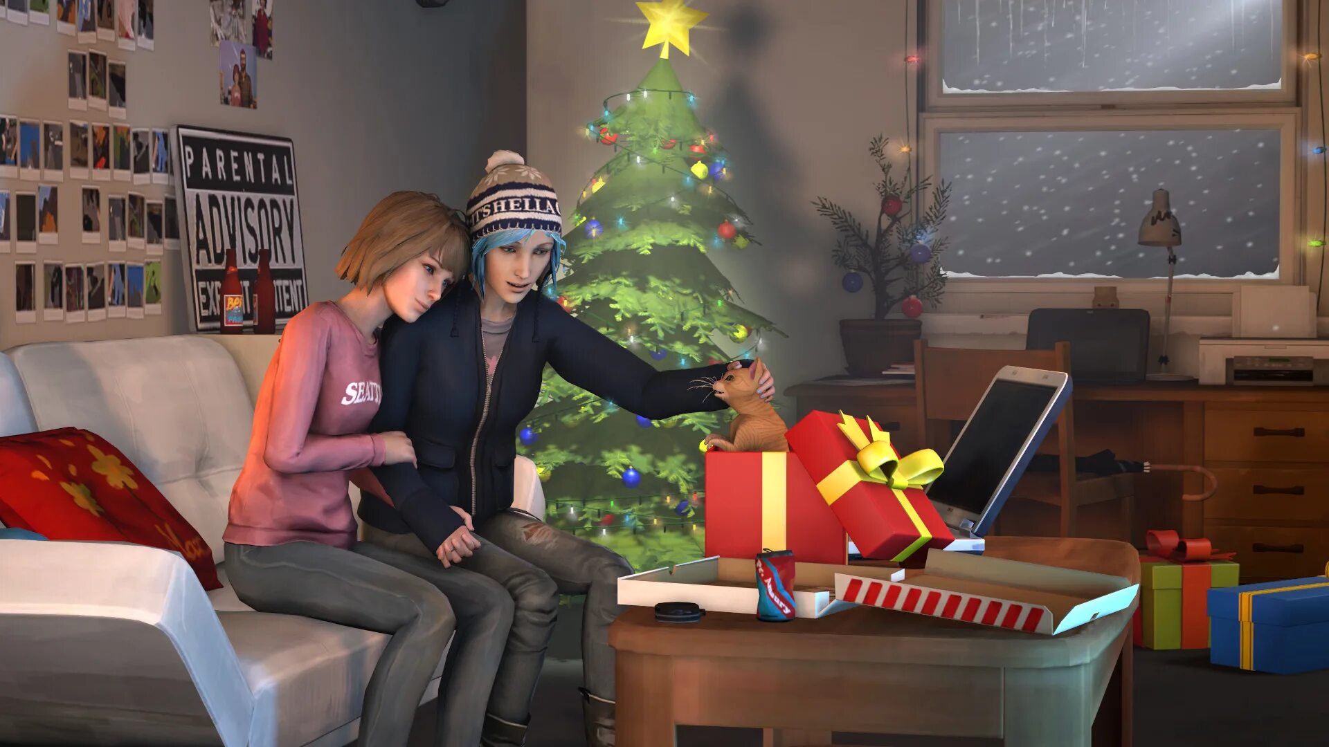 Life is Strange Рождество. Отец Хлои Life is Strange. Life is Strange 3. Life is life год