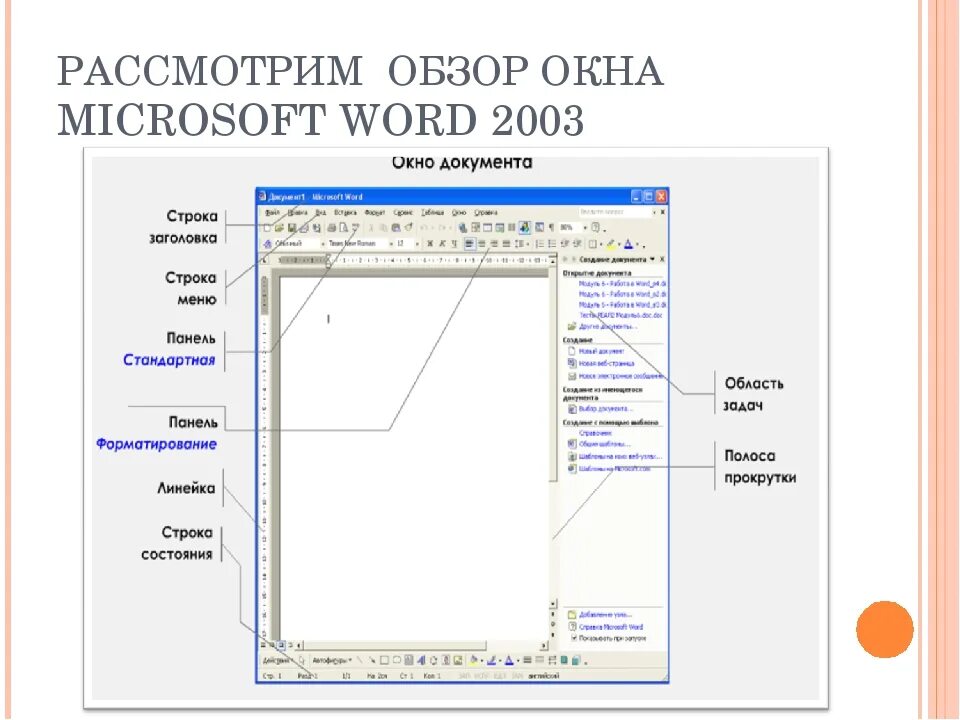 Ворд 2003 на русском. Текстовый процессор ворд 2003. Интерфейс MS Office Word. Интерфейс MS Word 2003. Интерфейс текстового процессора ворд.