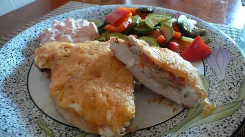 Мясо по французски с филе курицы