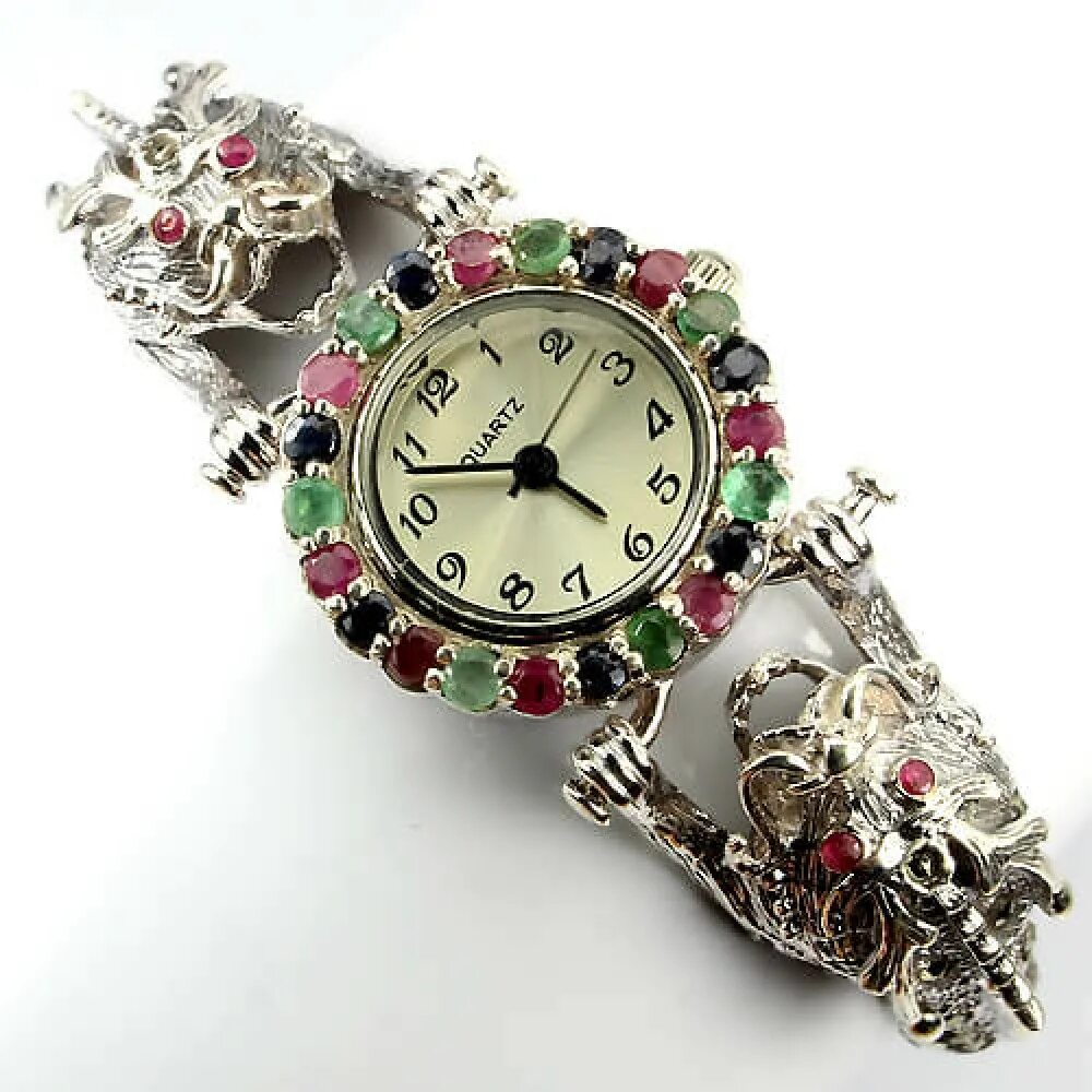 Самоцветы часы. Часы женские 925 Sterling Silver. Часы с браслетом женские. Серебряные часы с камнями. Часы женские браслет с камнями.