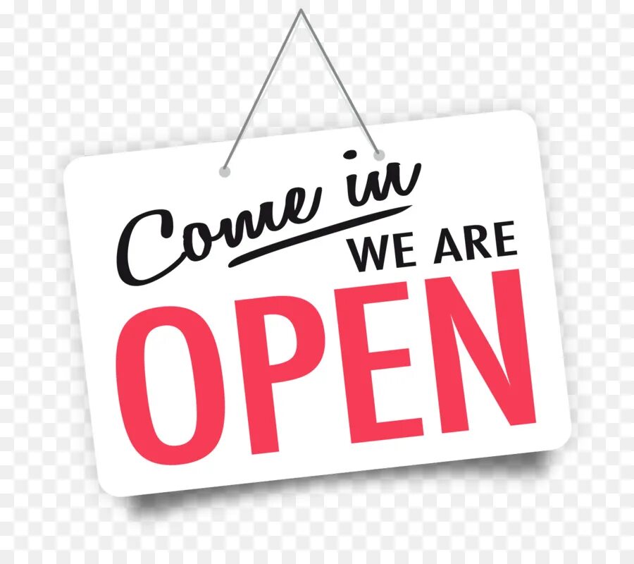 It is opened