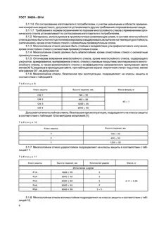 Стекло технические условия