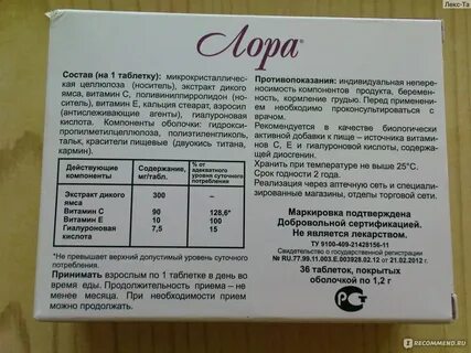 Состав лоры