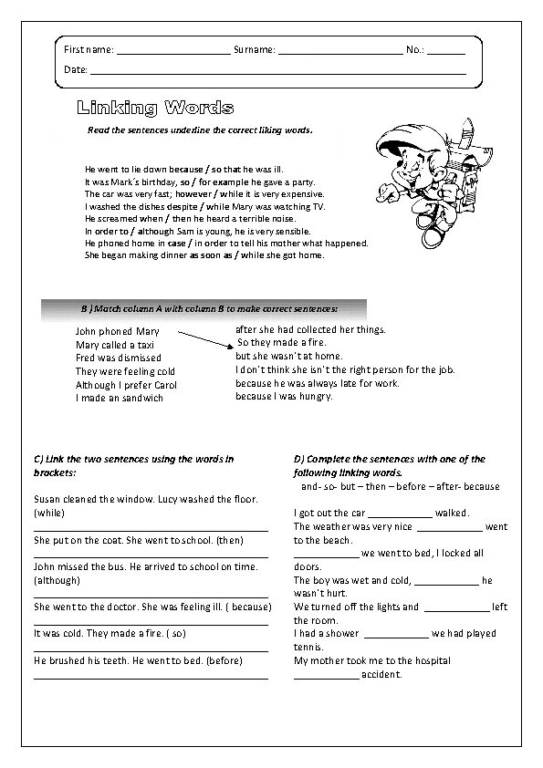 Linking org. Linking words worksheets. linking words упражнения. linking words elementary. linking words exercises pdf.