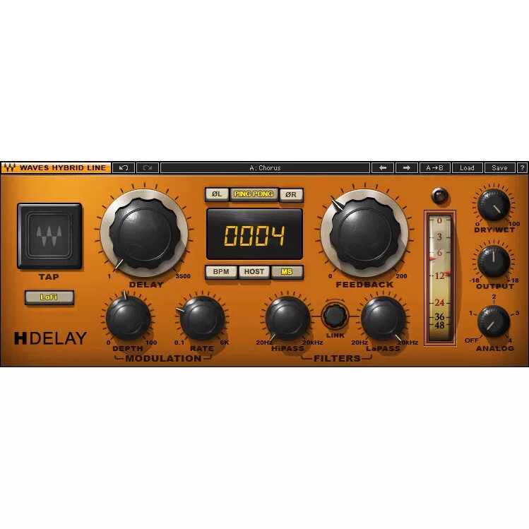 Delay tras. Waves h delay. h delay stereo. stereo delay vst. h delay hybrid delay.