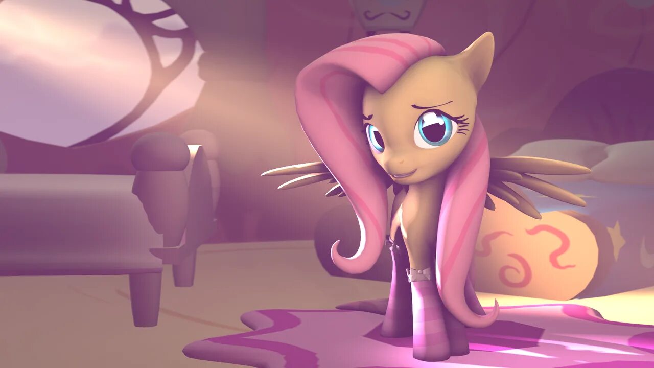 Млп д. Флаттершай 3д пони. флаттершай sfm 2. млп пони 3д. mlp флаттершай sfm.