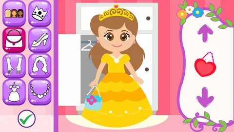 Игра одевалка принцесс
