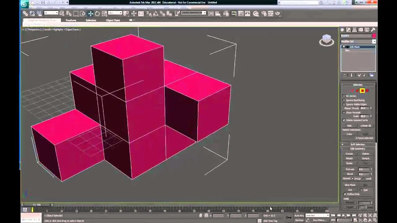 Примитивы 3ds Max. Editable Mesh в 3d Max. Примитивы в блендер. Объекты из стандартных примитивов 3ds Max. Edit max