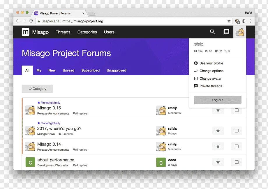 Forums programming