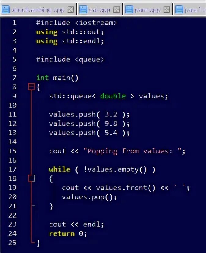 Double c++. Операции очереди c++. C++ очередь Push. Double c++ пример.