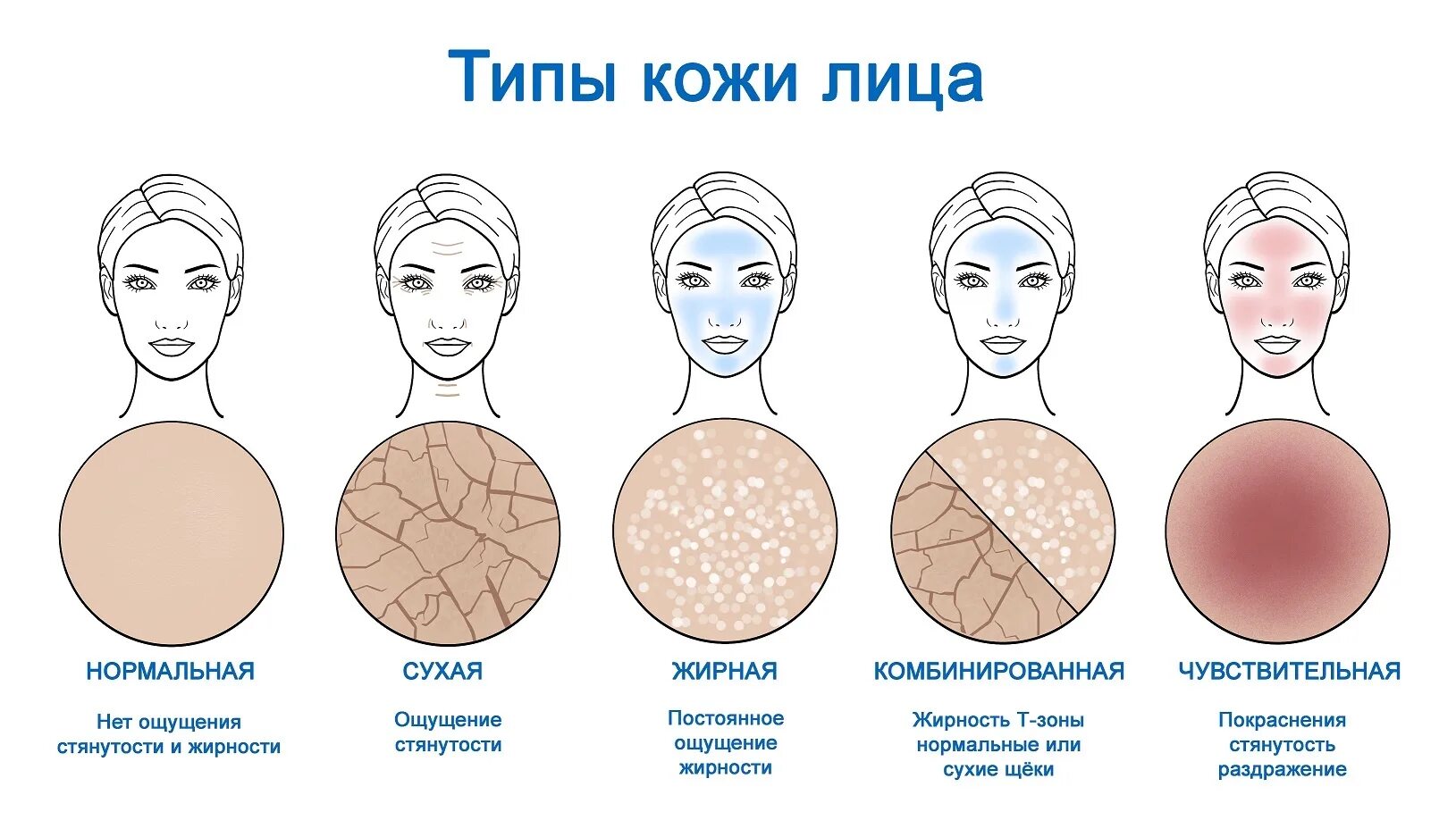Ширина кожи. Как определить Тип кожи лица. Как понять какой Тип кожи лица. Типы кожи сухая жирная нормальная комбинированная. Тип кожи лица какие бывают.