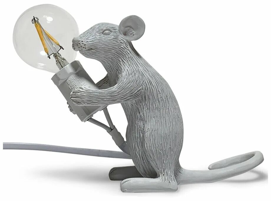 мышь настольная. настольная лампа мышь. светильники в виде животных. лампа крыса. мышь настольная.