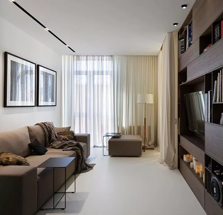 спальня в интерьере маленькой двухкомнатной квартиры Apartment design, Tiny apar