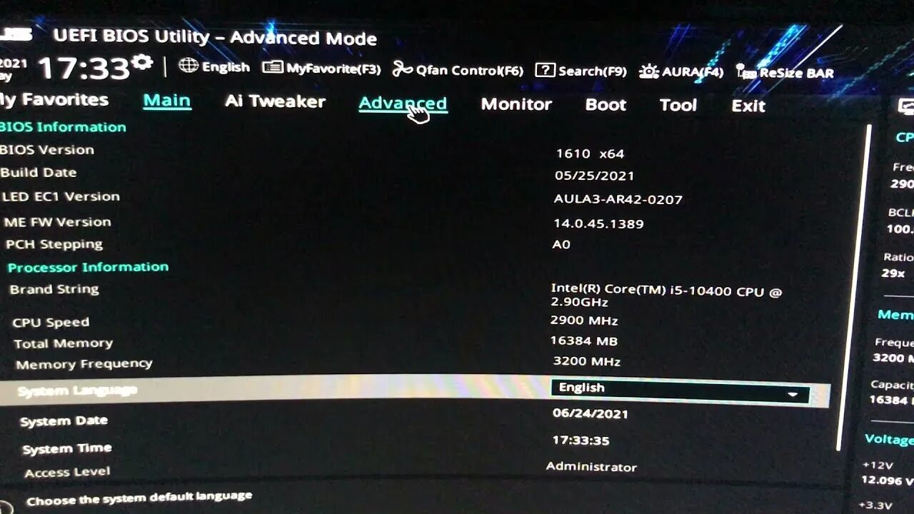 Uefi bios tpm. Asus prime a320m-r bios.