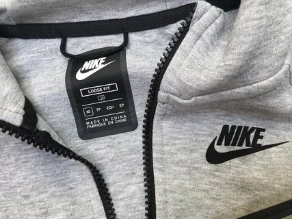 Nike tech fleece бирки