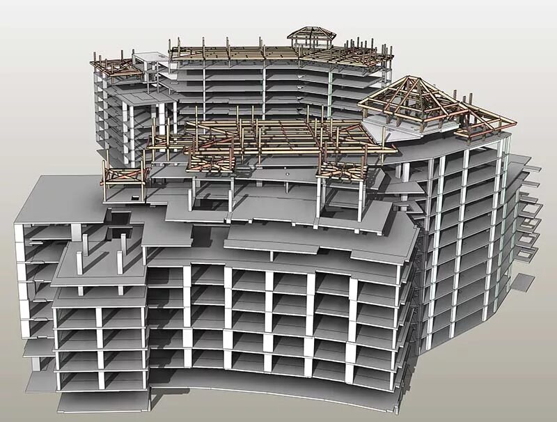 Revit железобетонные конструкции. BIM Revit. Ревит конструкции. 3в модель здания Revit.