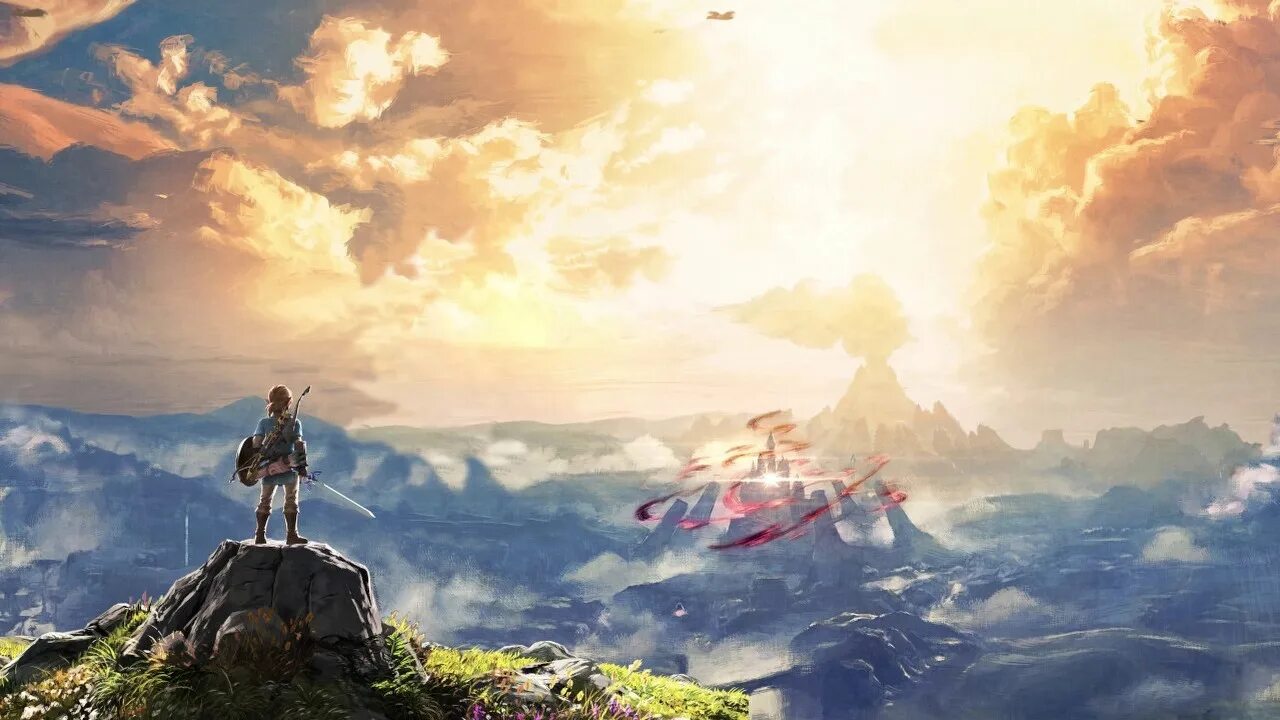 Zelda мир. Зельда Breath of the Wild. Zelda Breath of the Wild фон. The Legend of Zelda Breath of the Wild Wallpaper. Мир Zelda Breath of the Wild.