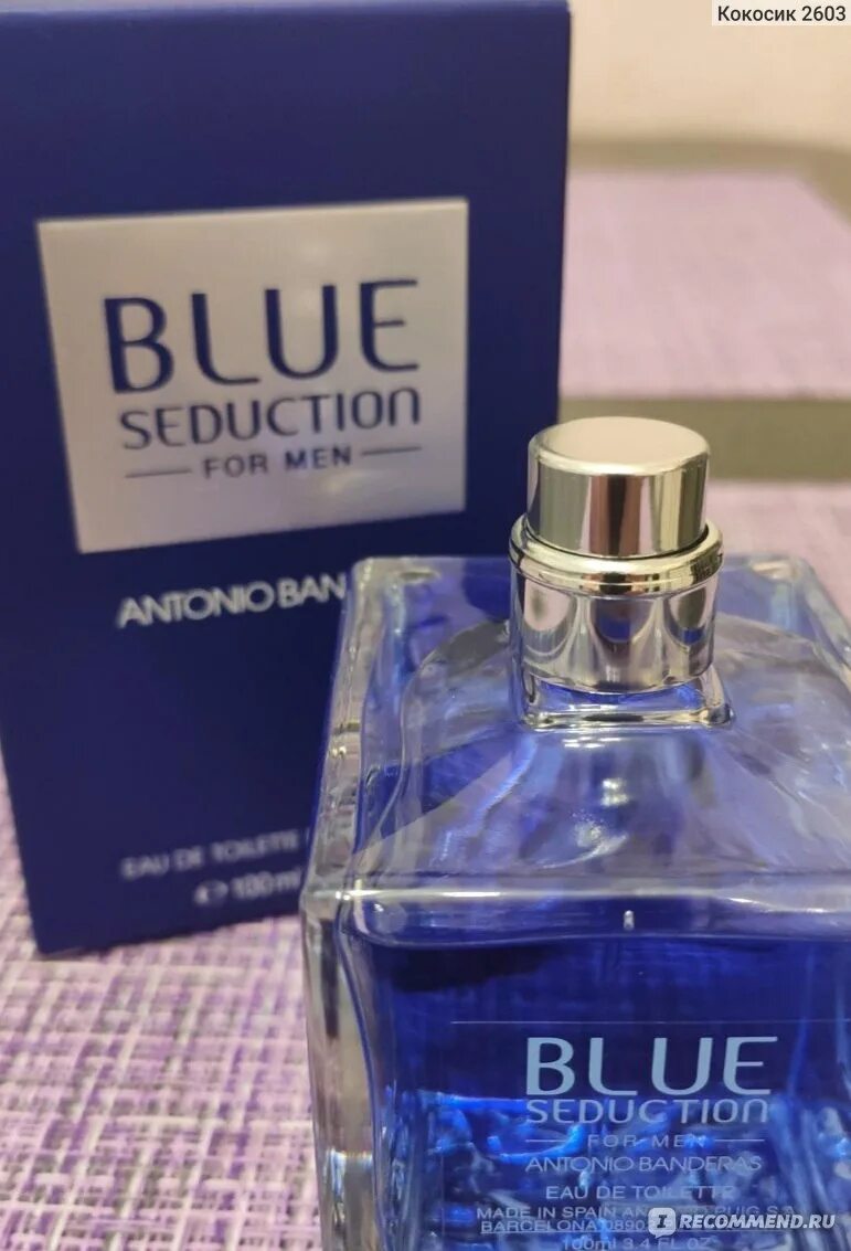 Antonio Banderas Blue Seduction. Туалетная вода Antonio Banderas Blue Seduction for men. Мужская туалетная вода Antonio Banderas Blue Seduction for men 100 мл (Euro). Туалетная вода №1001 Antonio Banderas Blue Seduction for men. Мужская вода blue seduction