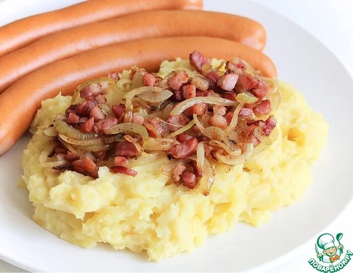 Картофельное пюре с колбасой. Картофельное пюре с сардельками. пюре с сосиской. пюре с колбасой. картофельное пюре с сосисками.