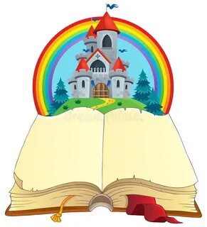 Раскрытая детская книга