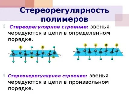 Стереорегулярные полимеры примеры
