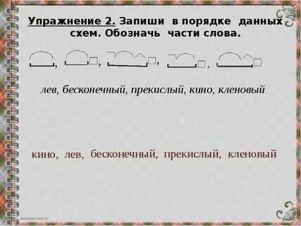 Разбор слова львиный