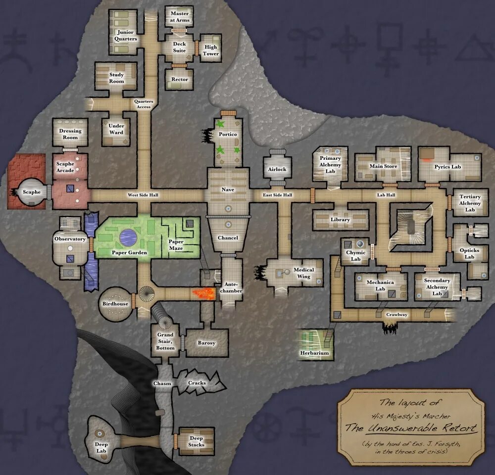 Under map