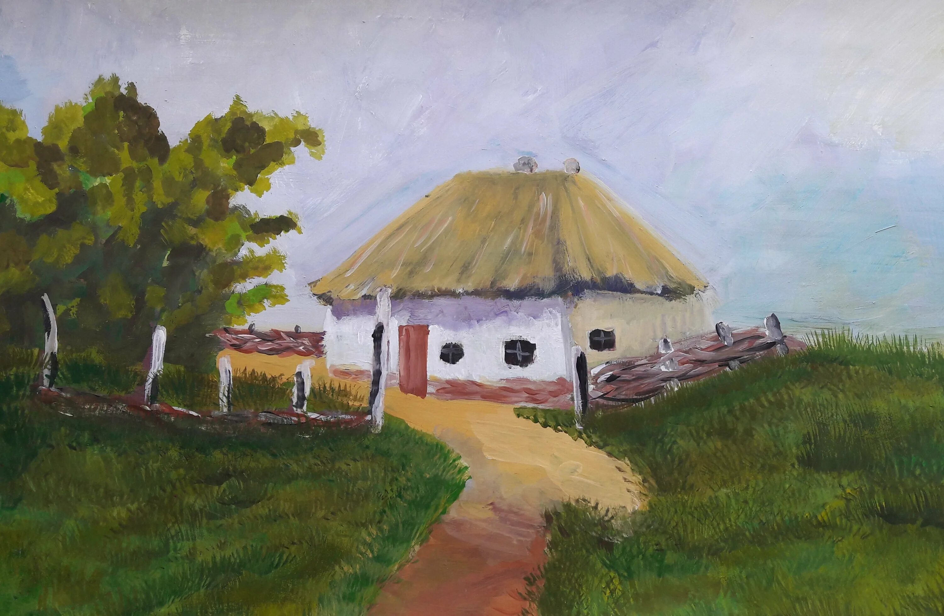 Хата мазанка. Казачий курень, изба, хата. Хата рисунок. Кубанские хаты картины. Хаты казака на белом фоне.