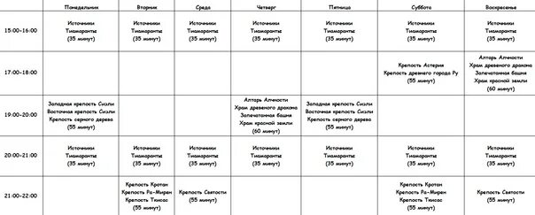 Айон классик расписание осад. Aion расписание осад. айон катаклизм расписание осад. расписание осад айон 8.3. расписание осад 8.2.