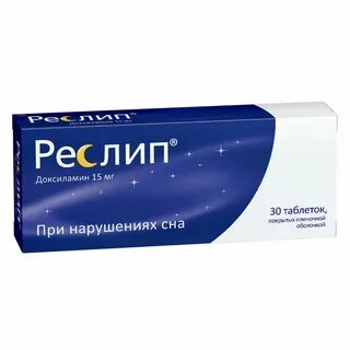 Реслип таблетки покрытые