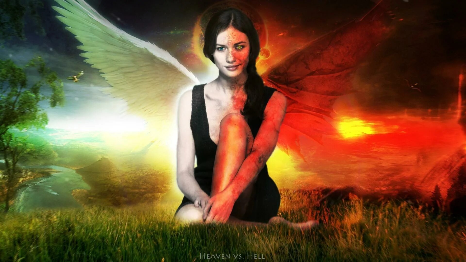 Как выглядит ад и рай. Ад & рай. Ад & рай. Как выглядит рай в реальности. Ад & рай.