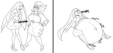 Same size vore comic