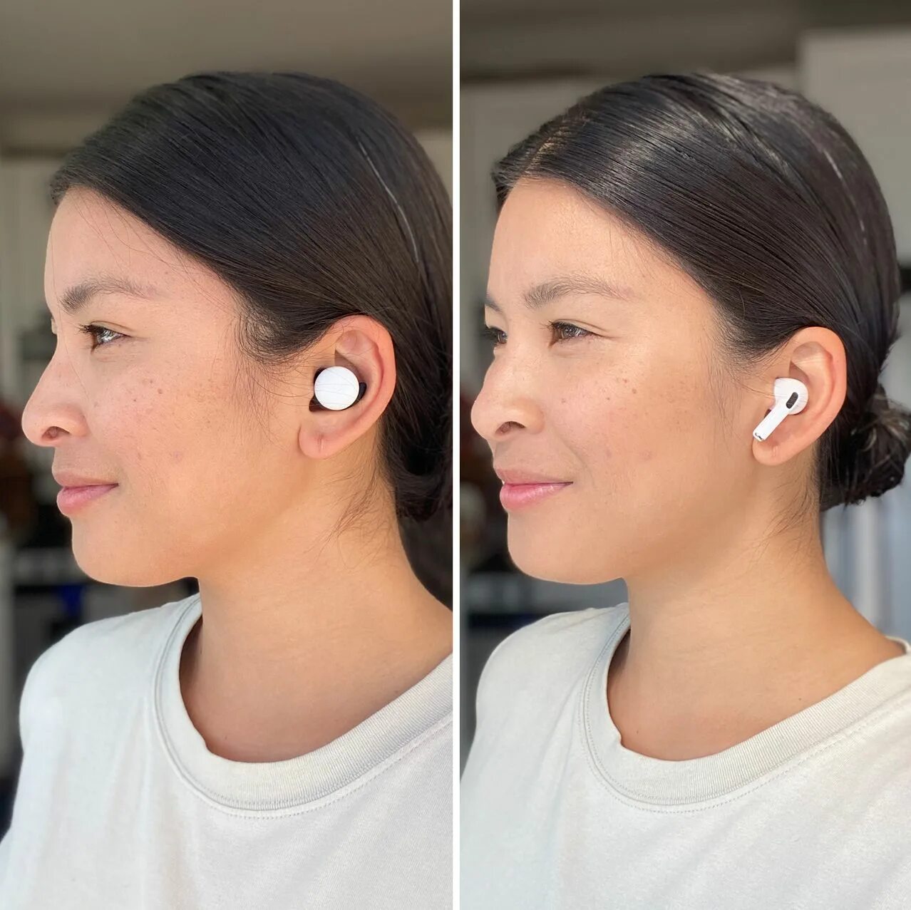 Buds pro airpods pro. Apple AIRPODS Pro в ушах. Pixel Buds Pro в ушах. Google Pixel Buds Pro в ушах. Pixel Buds Pro 2.