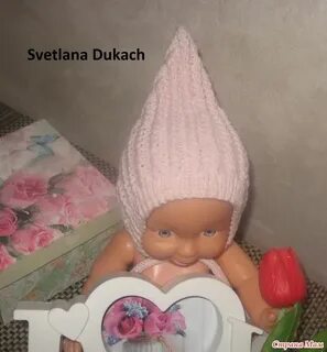Эльф для новорожденного спицами